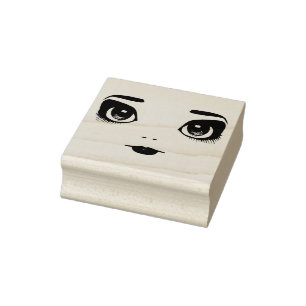 Tampons Encreurs Big eye Doll Face
