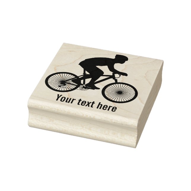 Tampons Encreurs Bike Rider Personnalisé (Tampon)