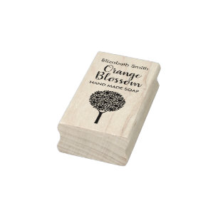 Tampons Encreurs Blossom orange personnalisable
