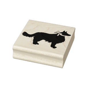 Tampons Encreurs Bordure Collie Chien Chien Chien Puppy