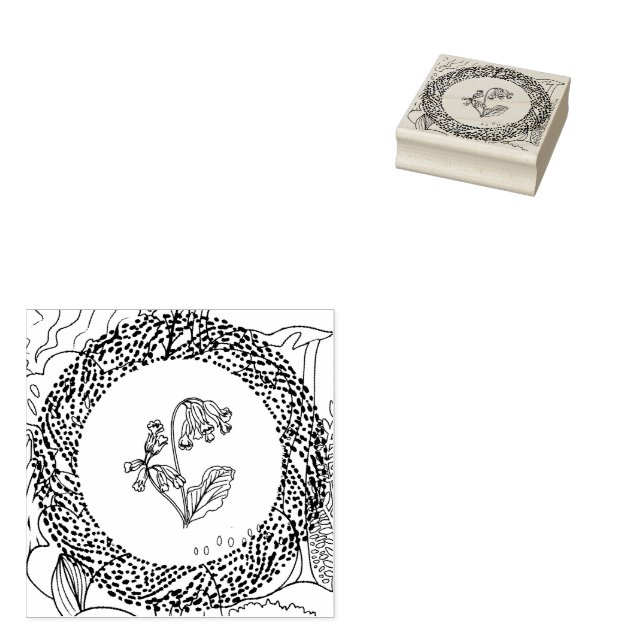 Tampons Encreurs Botanical Studio Stamp (Tamponné)