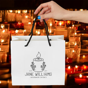 Tampons Encreurs Bougies artisanales personnalisées, grandes