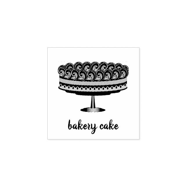 Tampons Encreurs Boulangerie au gâteau à la crème (Impression)
