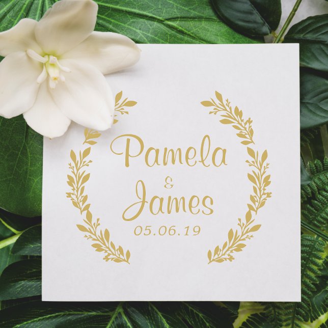 Tampons Encreurs Bracelets mariages avec petit Feuille (Créateur téléchargé)