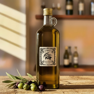 Tampons Encreurs Branche d'olive Botanique Gourmande d'huile d'oliv