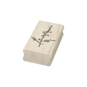 Tampons Encreurs Branche du timbre d'art de Winterberry