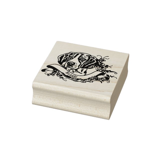 Tampons Encreurs Cachet Anno 1900 avec Beagle (Tampon)