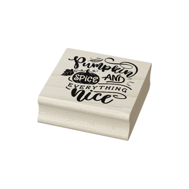 Tampons Encreurs Calligraphie Citrouille épices et tout Nice (Tampon)