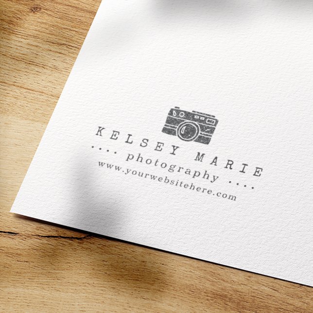 Tampons Encreurs Caméra vintage | Photographe (Créateur téléchargé)
