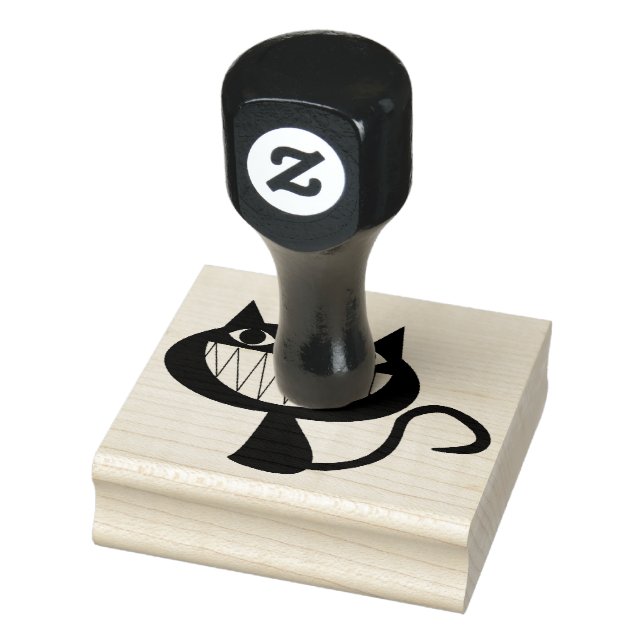 TAMPONS ENCREURS CAOUTCHOUC EN CAOUTCHOUC NOIR SOURIANT (Tampon)