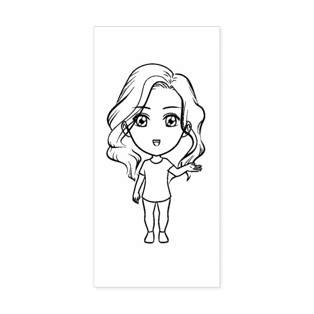 Tampons Encreurs Caricature d'artisanat personnage c4e2p10 narratio (Impression)