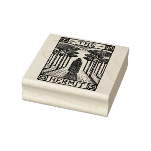 Tampons Encreurs Carte Tarot Hermit