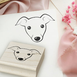 Tampons Encreurs Carton italien Greyhound Chien mignon Chiot