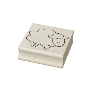 Tampons Encreurs Cartoon mignonne Bébé Mouton ferme animal
