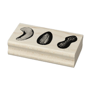 Tampons Encreurs Cashew Almond Arachide noix Snack