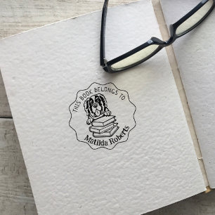 Tampons Encreurs Ce Livre Appartient À, Maître Saint Bernard
