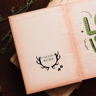 Tampons Encreurs Ce Livre Appartient À Monogramme