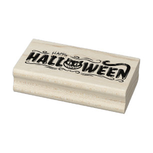 Tampons Encreurs Chat noir d'Halloween