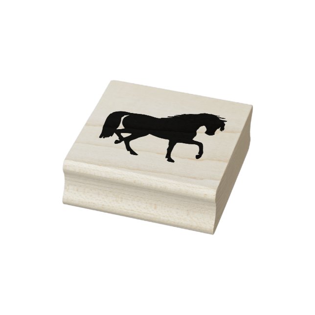 Tampons Encreurs Cheval noir (Tampon)