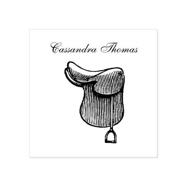 Tampons Encreurs Chevaux - Preppy Equestrio couleur de selle (Impression)