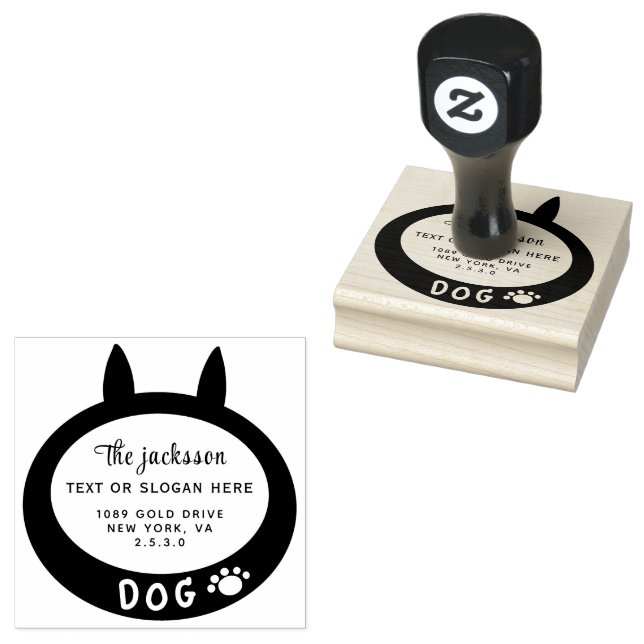 TAMPONS ENCREURS CHIEN (Tamponné)