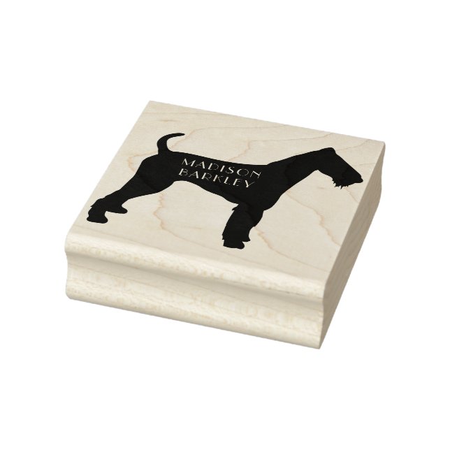 Tampons Encreurs Chien Chien Chien Airedale (Tampon)