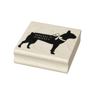 Tampons Encreurs Chien de Boston Terrier Puppy