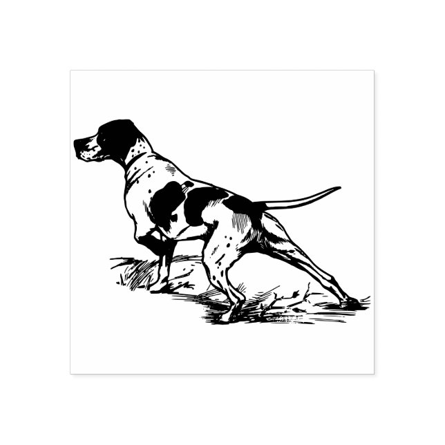 Tampons Encreurs Chien de chasse (Impression)