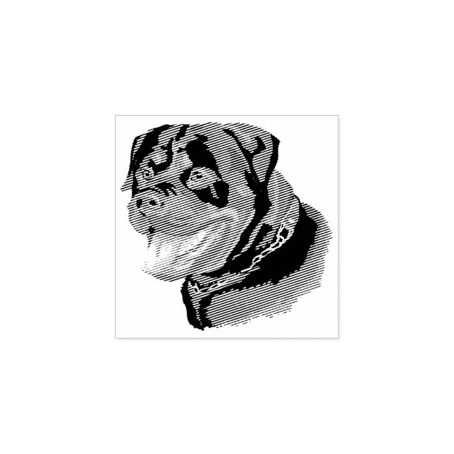 Tampons Encreurs Chien Puppy Cutest Baby Rottweiler (Impression)