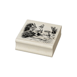 Tampons Encreurs Chihuahua Artiste No 4 Timbre en caoutchouc