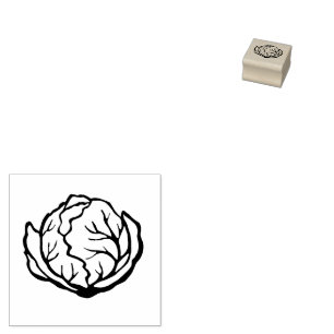Tampons Encreurs Chou sculpté Linocut Look Clean Cut