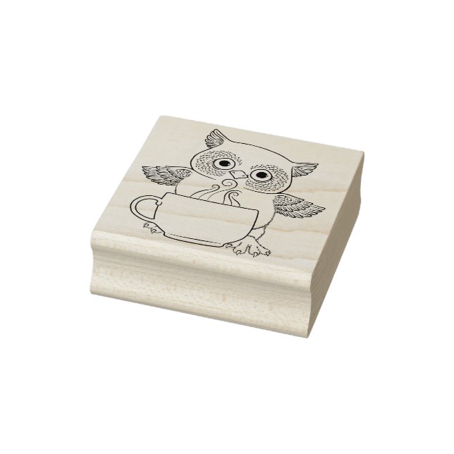 Tampons Encreurs Chouette de nuit avec Timbre en caoutchouc de la c (Tampon)