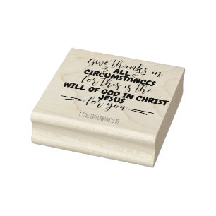 Tampons Encreurs Citations de versets bibliques de Thanksgiving aut