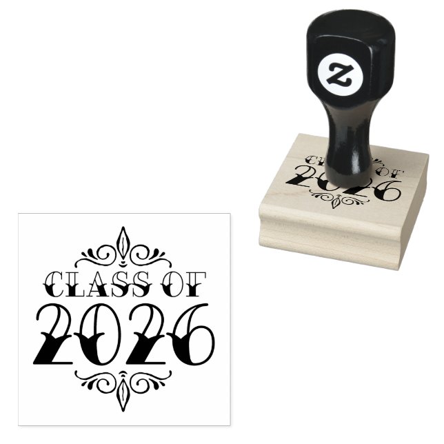 Tampons Encreurs Classe de style tatouage de 2026 Graduation (Tamponné)
