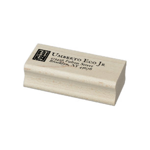Tampons Encreurs Classic Medieval Adresse de retour Monogramme Vint