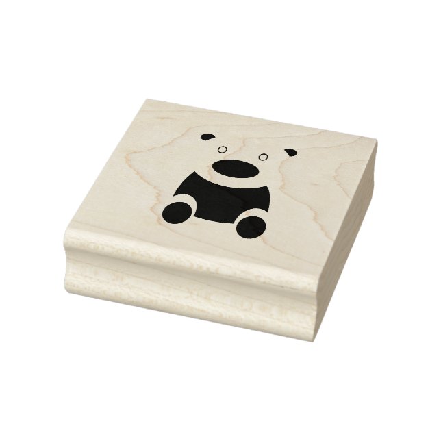 Tampons Encreurs Clipart Brown de nounours (Tampon)