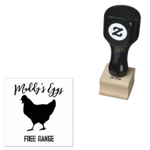 Tampons Encreurs coco de poulet biologique libre de gamme