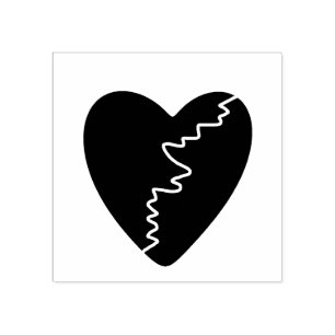 Tampons Encreurs Coeur brisé