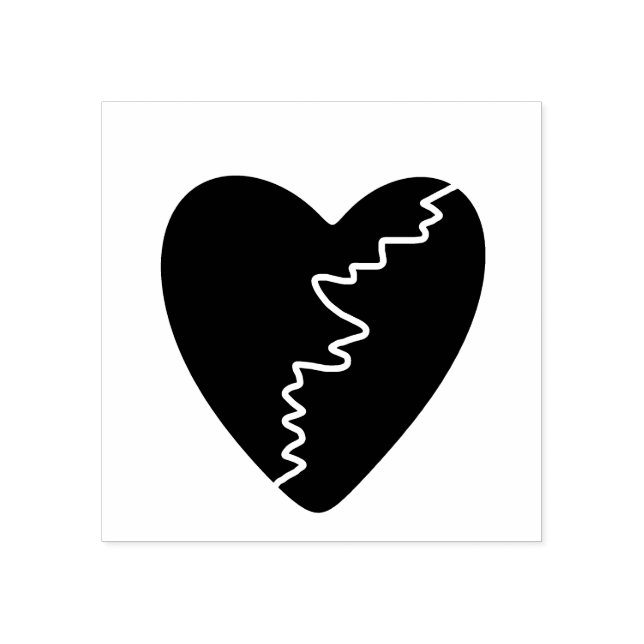Tampons Encreurs Coeur brisé (Impression)