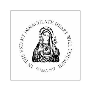 Tampons Encreurs Coeur immaculé de la Vierge Marie Religieux catho