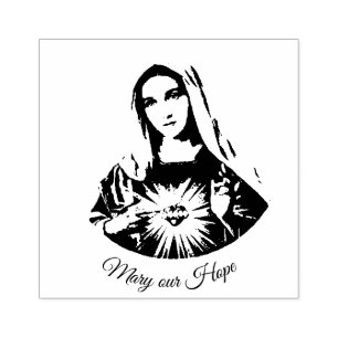 Tampons Encreurs Coeur impeccable de Mary notre espoir