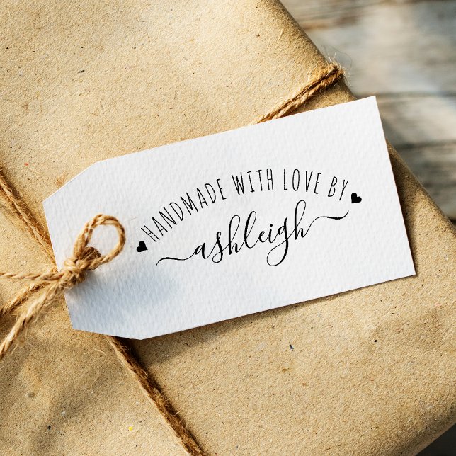 Tampons Encreurs Cœurs doux & écriture artisanale avec amour Nom (Créateur téléchargé)
