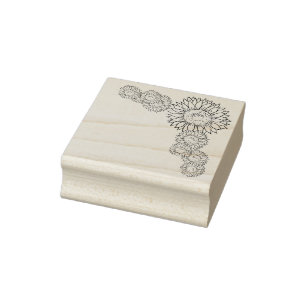 Tampons Encreurs Coin de tournesol de deco de métier