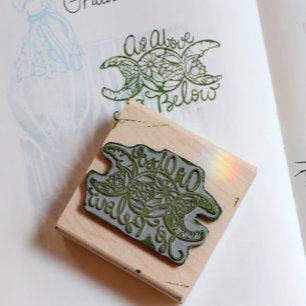 Tampons Encreurs Comme Ci-Dessous Triple Moon