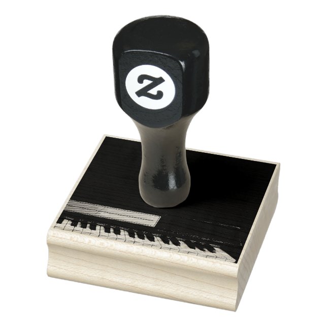 Tampons Encreurs Conception de piano Extraordinaire (Tampon)