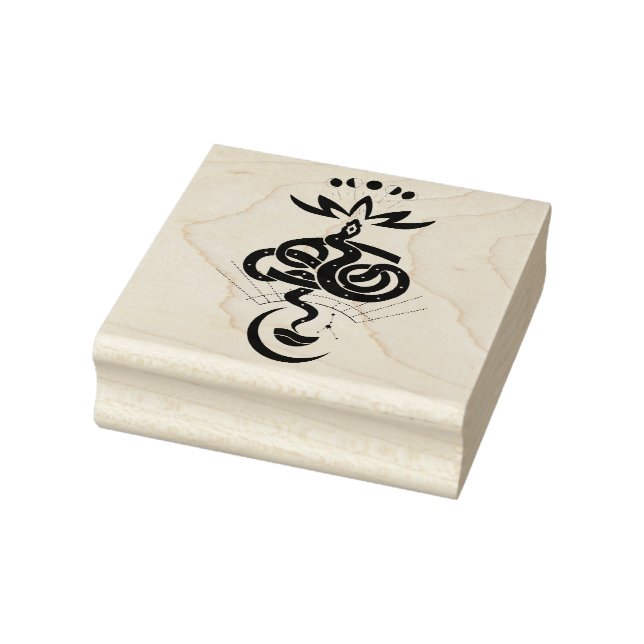 Tampons Encreurs Conception originale pour l'impression Snake 2025, (Tampon)