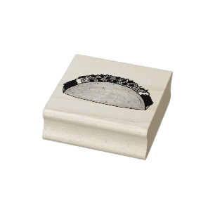 Tampons Encreurs Coquillages durs Corail Taco Mexicain Tex Mex Nour