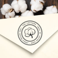 Cotton Boll Icon Adresse de retour