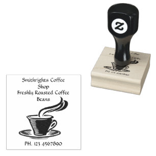 Tampons Encreurs Coupe Café 2x2