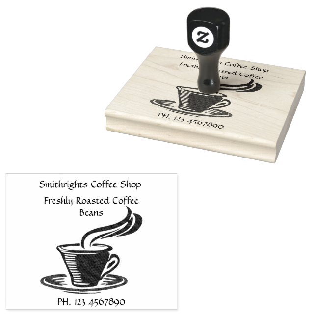 Tampons Encreurs Coupe Café 4x5 (Tamponné)